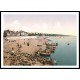 Exmouth, A New Print Of A Vintage Beach Scene