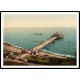 Folkestone, A New Print Of A Vintage Beach Scene