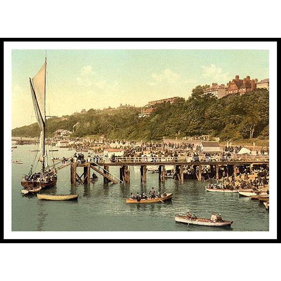 Southend 1, A New Print Of A Vintage Beach Scene