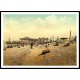 Southsea 1, A New Print Of A Vintage Beach Scene