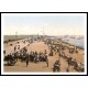 Southsea 2, A New Print Of A Vintage Beach Scene