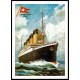 Ship-Card - 100, A New Print Of A Vintage Ship Card