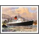 Ship-Card - 17, A New Print Of A Vintage Ship Card