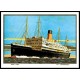 Ship-Card - 37, A New Print Of A Vintage Ship Card