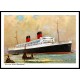 Ship-Card - 62, A New Print Of A Vintage Ship Card