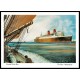 Ship-Card - 64, A New Print Of A Vintage Ship Card