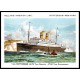 Ship-Card - 76, A New Print Of A Vintage Ship Card