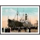 Ship-Card - 8, A New Print Of A Vintage Ship Card