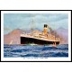 Ship-Card - 80, A New Print Of A Vintage Ship Card