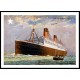 Ship-Card - 87, A New Print Of A Vintage Ship Card