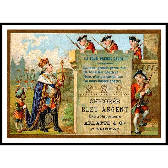 Arlatte, A New Print Of A Vintage Trade Card