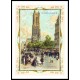 Au Bon Marche, A New Print Of A Vintage Trade Card