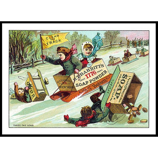 Babitt Soap, A New Print Of A Vintage Trade Card