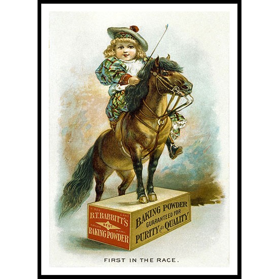 Babitts, A New Print Of A Vintage Trade Card