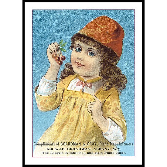 Boardman, A New Print Of A Vintage Trade Card