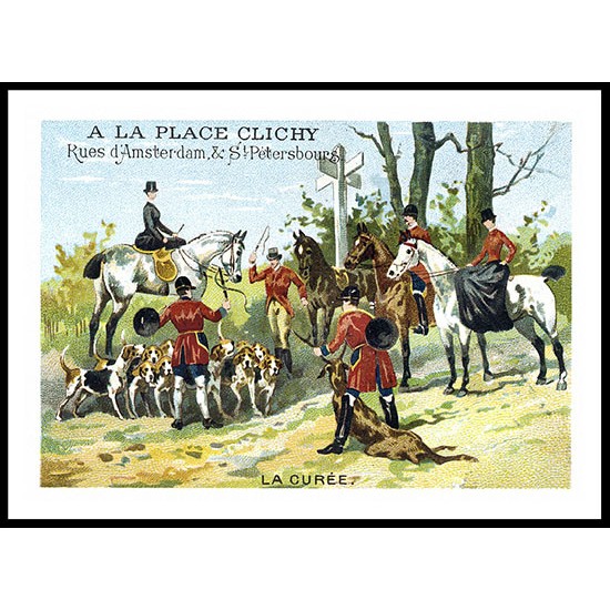 Clichy, A New Print Of A Vintage Trade Card