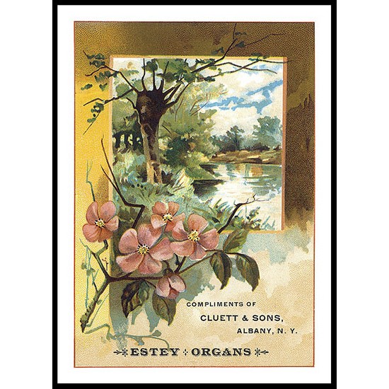 Cluett, A New Print Of A Vintage Trade Card