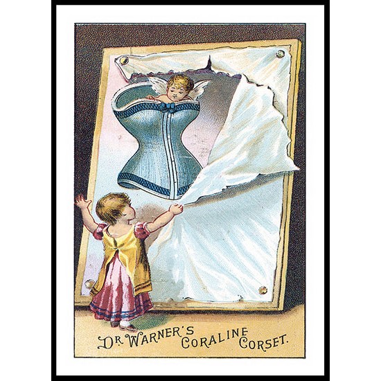 Dr Warners - 1, A New Print Of A Vintage Trade Card