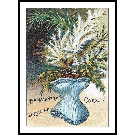 Dr Warners - 2, A New Print Of A Vintage Trade Card