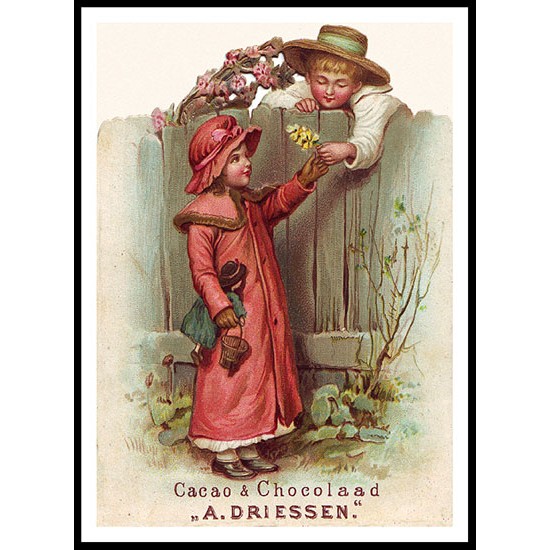 Driessen, A New Print Of A Vintage Trade Card