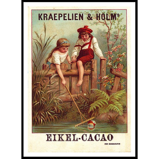 Eikel - 2, A New Print Of A Vintage Trade Card