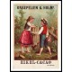 Eikel - 4, A New Print Of A Vintage Trade Card