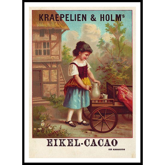 Eikel - 6, A New Print Of A Vintage Trade Card