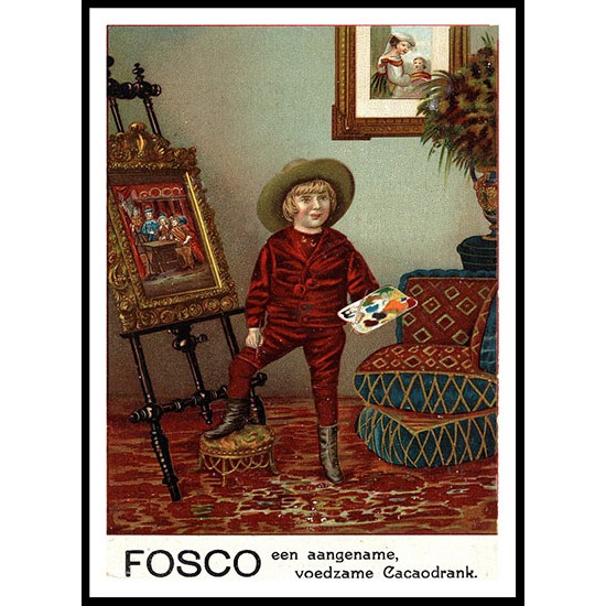 Fosco, A New Print Of A Vintage Trade Card