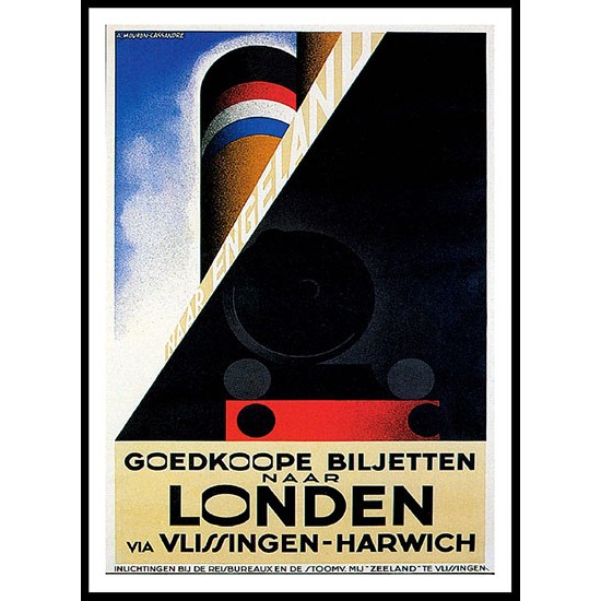 Goedkoope, A New Print Of A Vintage Trade Card