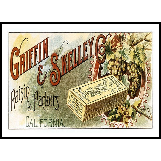 Griffin, A New Print Of A Vintage Trade Card