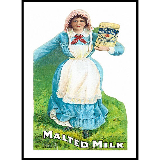 Horlicks, A New Print Of A Vintage Trade Card Horlicks, A New Print Of A Vintage Trade Card