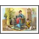 Household, A New Print Of A Vintage Trade Card