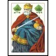 King, A New Print Of A Vintage Trade Card