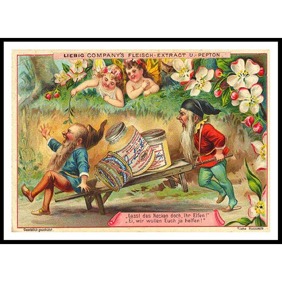 Liebig - 3, A New Print Of A Vintage Trade Card