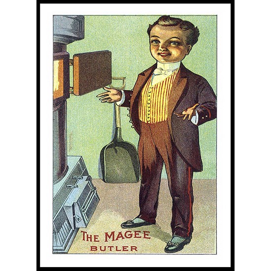 Magee, A New Print Of A Vintage Trade Card