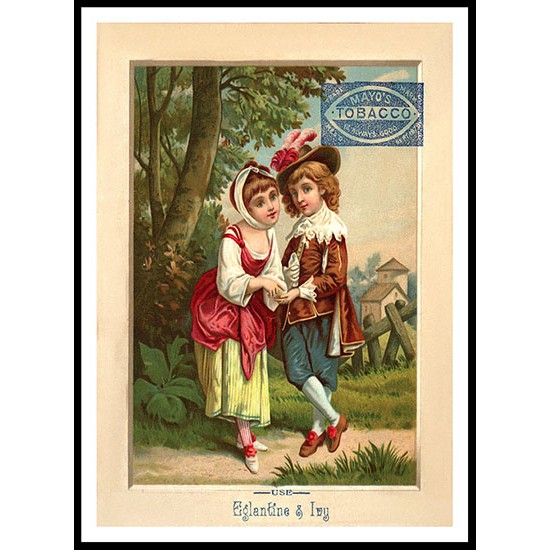 Mayos, A New Print Of A Vintage Trade Card