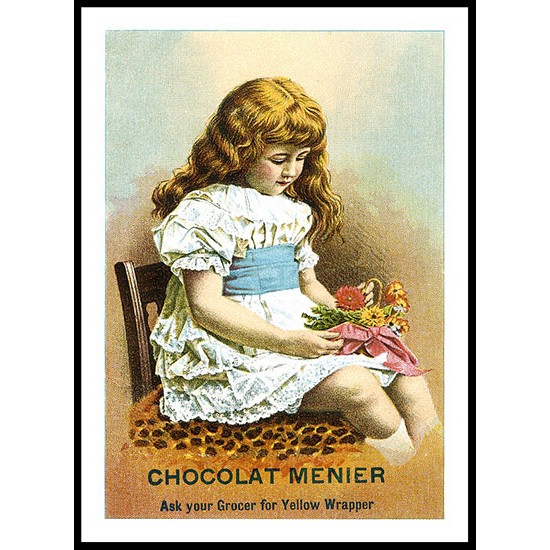 Menier, A New Print Of A Vintage Trade Card