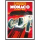 Monaco 1930, A New Print Of A Vintage Trade Card