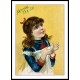 National - 1, A New Print Of A Vintage Trade Card