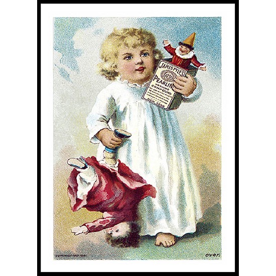 Pyle, A New Print Of A Vintage Trade Card