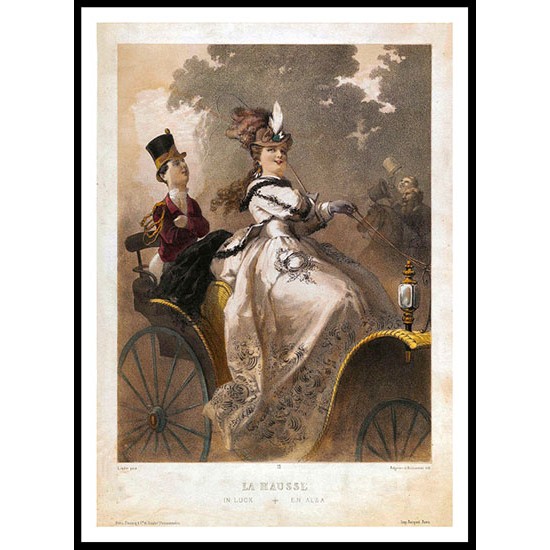 Régnier And Bettanier Print 19th C, A New Print Of A Vintage Trade Card