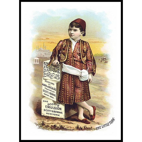 Scott, A New Print Of A Vintage Trade Card