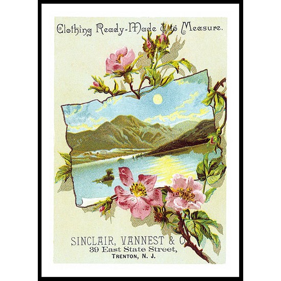 Sinclair, A New Print Of A Vintage Trade Card