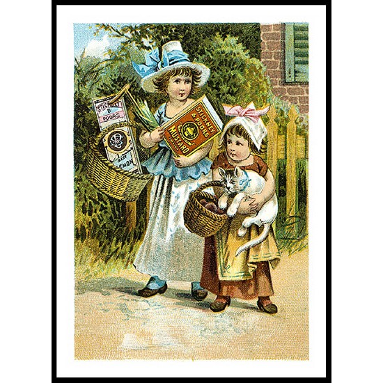 Stickney, A New Print Of A Vintage Trade Card