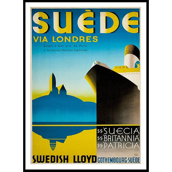 Suede, A New Print Of A Vintage Trade Card