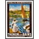 Thonon, A New Print Of A Vintage Trade Card