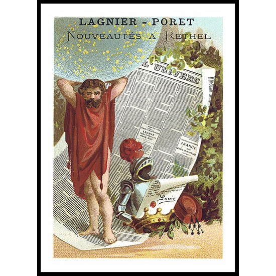 Univerc, A New Print Of A Vintage Trade Card