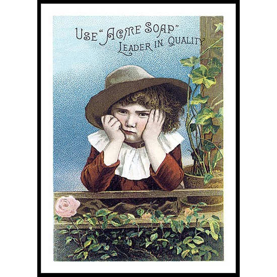 Use Acme, A New Print Of A Vintage Trade Card