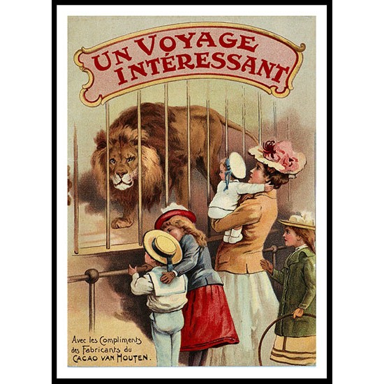 Van Houten - 6, A New Print Of A Vintage Trade Card