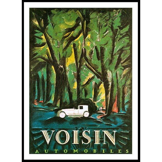 Voisin, A New Print Of A Vintage Trade Card